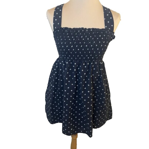 American Eagle Outfitters Dresses & Skirts - American Eagle Smocked Mini Dress Floral Print Casual Women's Size XS #246